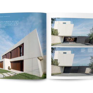 "A house oriented towards landscape " Our residential project Panoramic House has been published in CASA VIVA's magazine number 287.