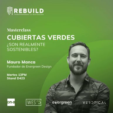 Cubiertas Verdes - REBUILD - Mauro Manca - Energreen Design - ON-A