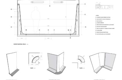 La estación de metro Drassanes fue uno de nuestros retos. Las piezas prefabricadas GRC nos permitieron crear un sistema continuo y adaptable.