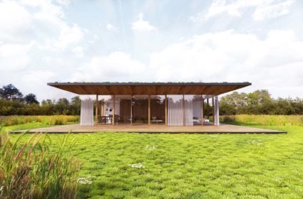Casa prefabricada, diseño sostenible y la tecnología se unen para crear innovadoras casas prefabricadas ecológicas de madera.
