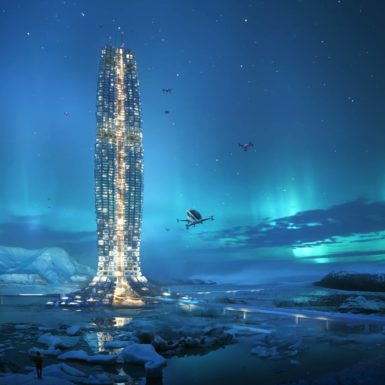 Hermetic City es un estudio experimental para colonizar ambientes extremos con una huella reducida. La propuesta prevé un nuevo tipo de hábitat que pueda satisfacer las necesidades básicas para que la vida humana tenga lugar en entornos hostiles.