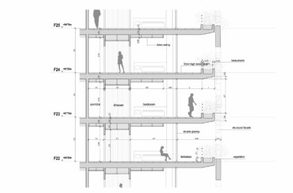 Proyecto que utilizamos la bioarquitectura para crear un edificio green de lujo y para conectar de nuevo con la naturaleza en espacios urbanos.