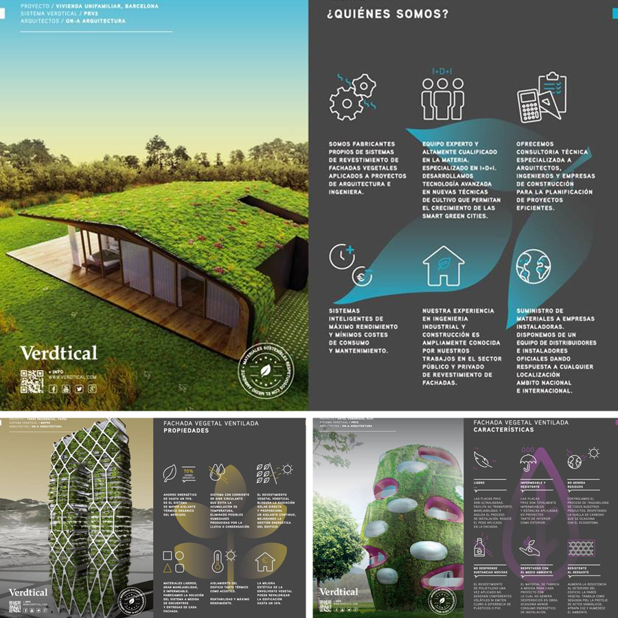 VEGETABLE VENTILATED FACADE SYSTEMS