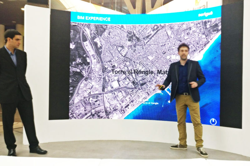 Architect and ON-A co-founder Eduardo Gutiérrez gave a lecture at the Bim experience at the Construmat 2017