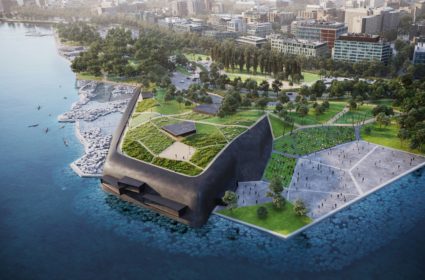 Llano Amarillo Waterfront es una propuesta de re-estructuración urbana en Algeciras que busca aproximarse al mar a través de una topografía.