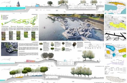 Llano Amarillo Waterfront, propuesta de reestructuración urbana en Algeciras junto al mar.