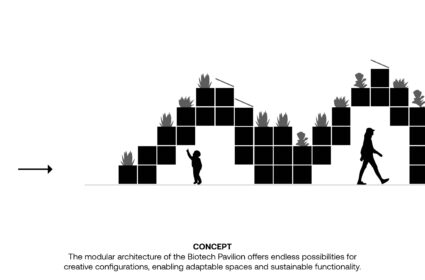 The proposal to enhance and recover public space in Glòries Square has led to the need for provisional development of a residual space created by the diversion of one of the city's main arteries, the Gran Via. The proposal is to generate a new site for possible events linked to its excellent location, surrounded by important facilities such as the Design Museum of Barcelona or the Mercat dels Encants