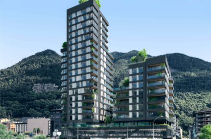 La Torre Zenit es el primer proyecto de ON-A en Andorra, un hito arquitectónico y un referente del residencial de lujo en la zona.