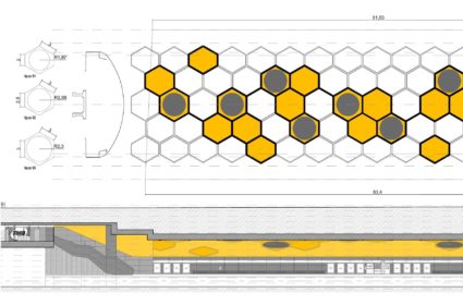 Can a subway station change its look? Can the passengers change the image of the space? We want the regular user to feel the station every day.