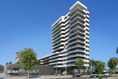 This unique building, promoted by Sorigue, is the second project ON-A develops with the promoter in the Rengle sector of Mataró.