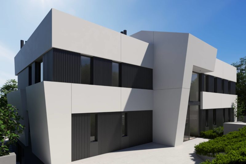 A single-family home, located outside Barcelona. The elevation and topography put the city at your feet and offer views of the sea.