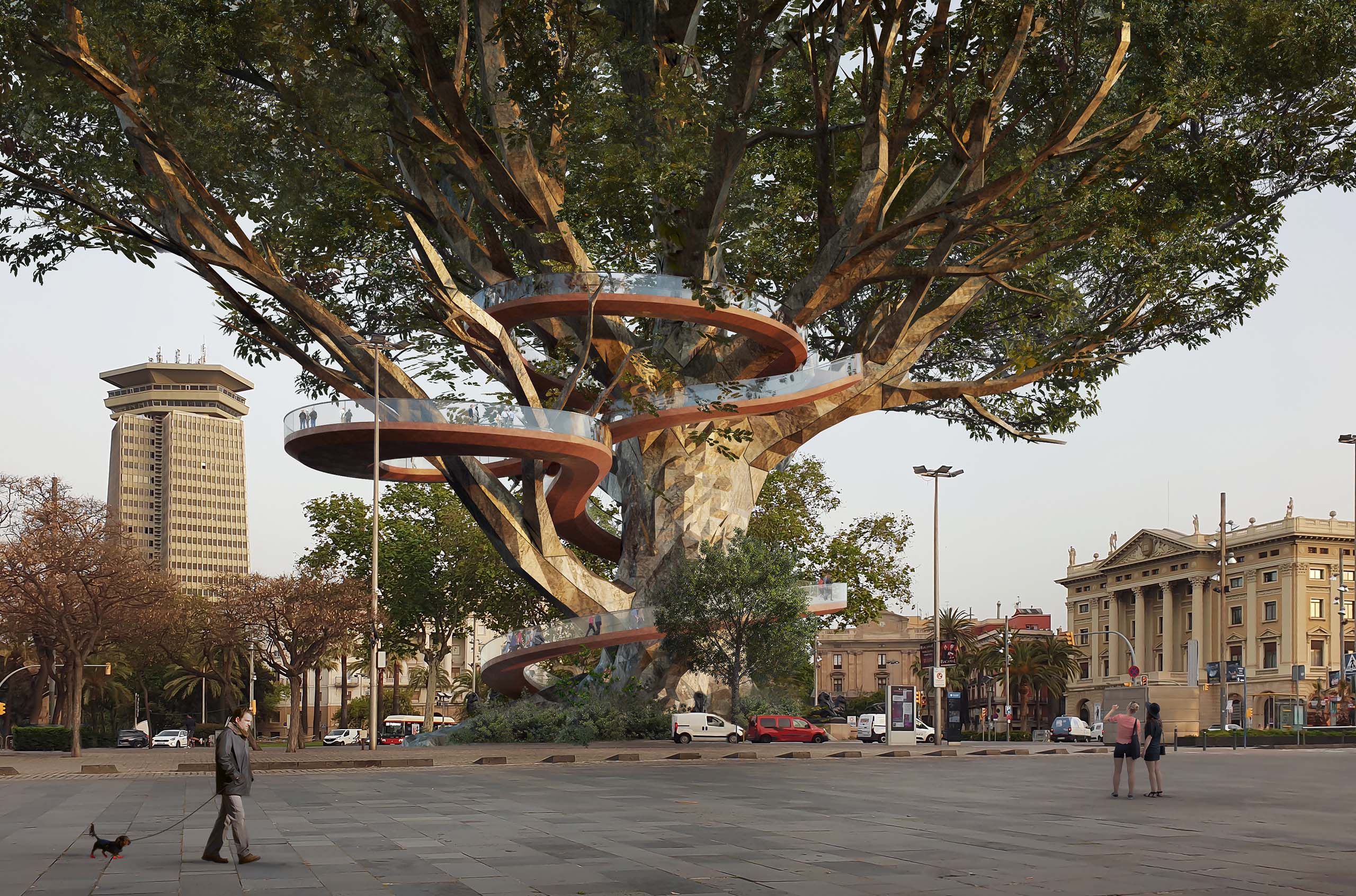 Parc Blau - The relink of Barcelona with the sea