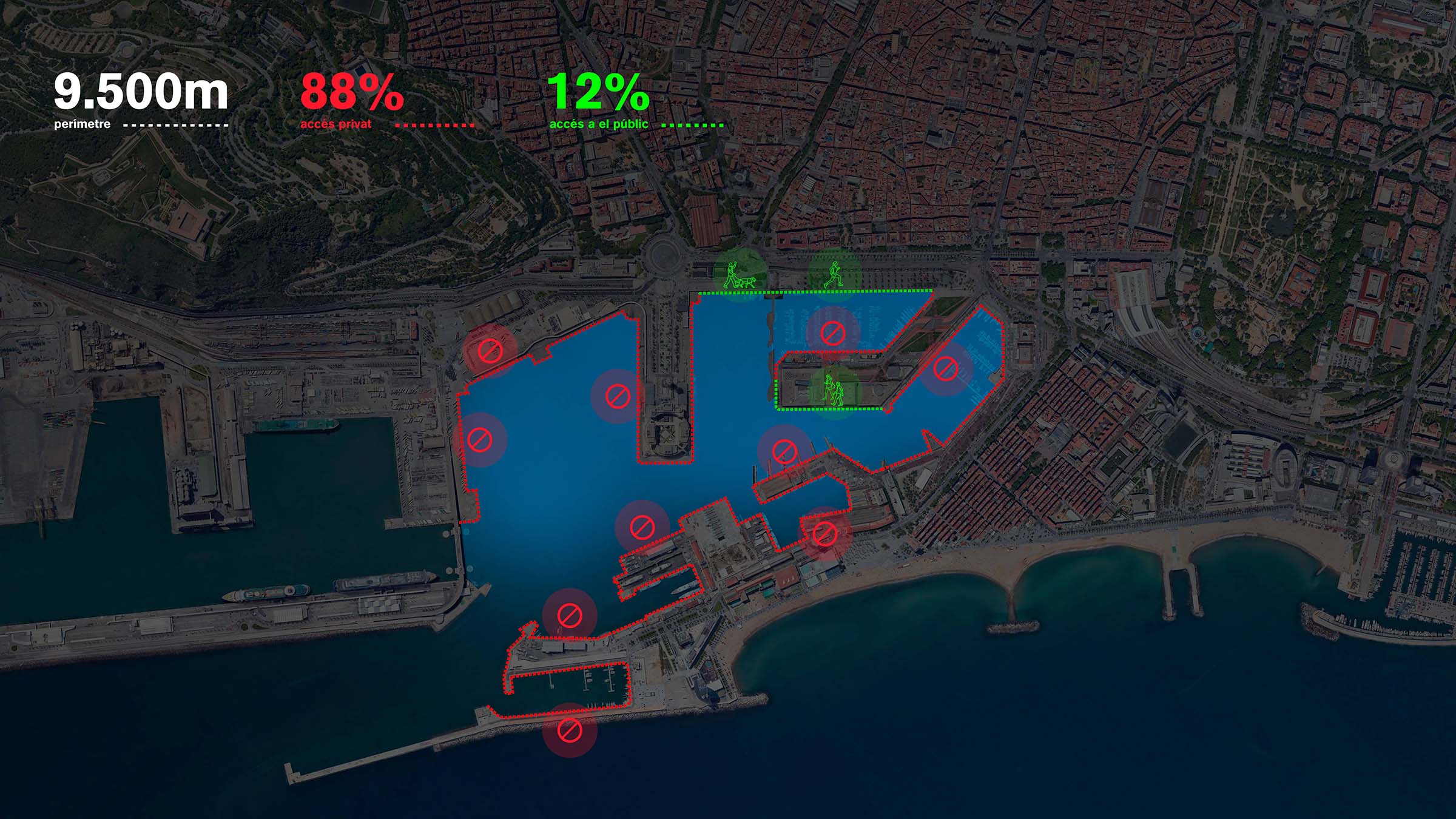 Parc Blau - The relink of Barcelona with the sea