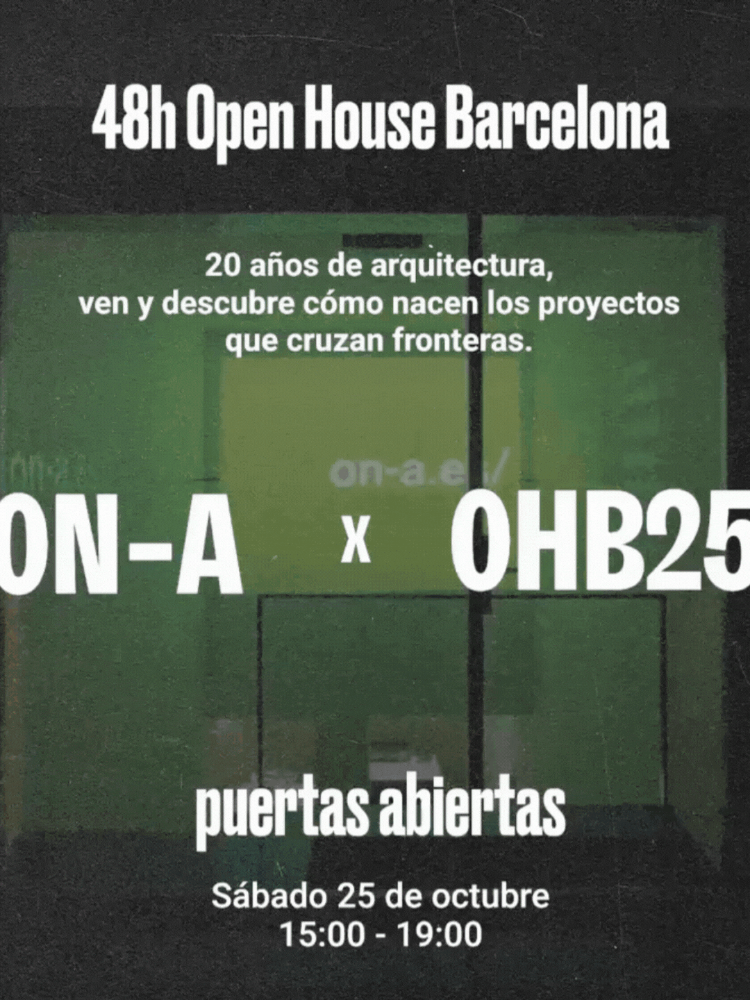 ON-A Opens Its Doors for 48h Open House Barcelona 2025